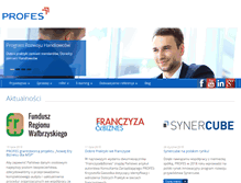 Tablet Screenshot of profes.com.pl